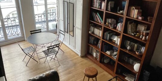 Paris 1er : très beau 2 pièces de 44 m² avec mezzanine